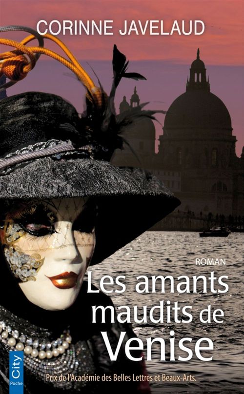 ebook cover of Les amants maudits de Venise, by Corinne Javelaud