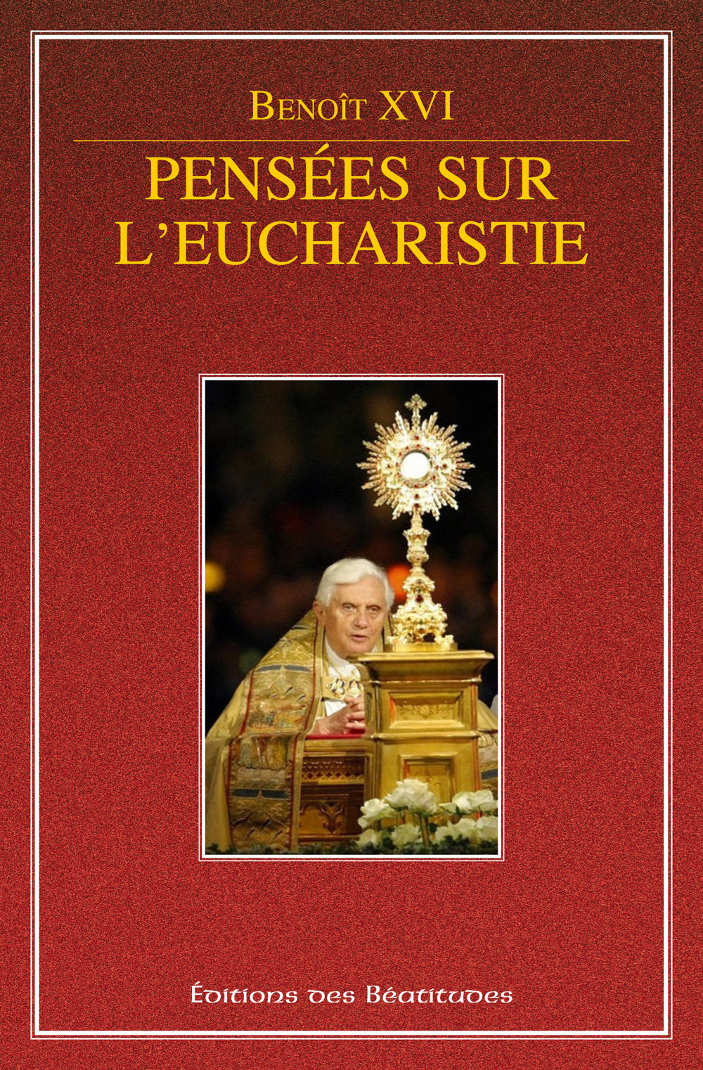 Couverture ebook de Pensées sur l'Eucharistie, de Benoît XVI