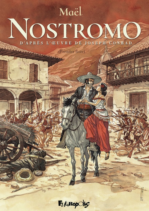 ebook cover of Nostromo, by Maël