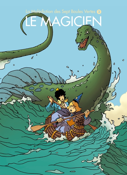 ebook cover of La Malédiction des sept boules vertes T2, by Laurent Parcelier