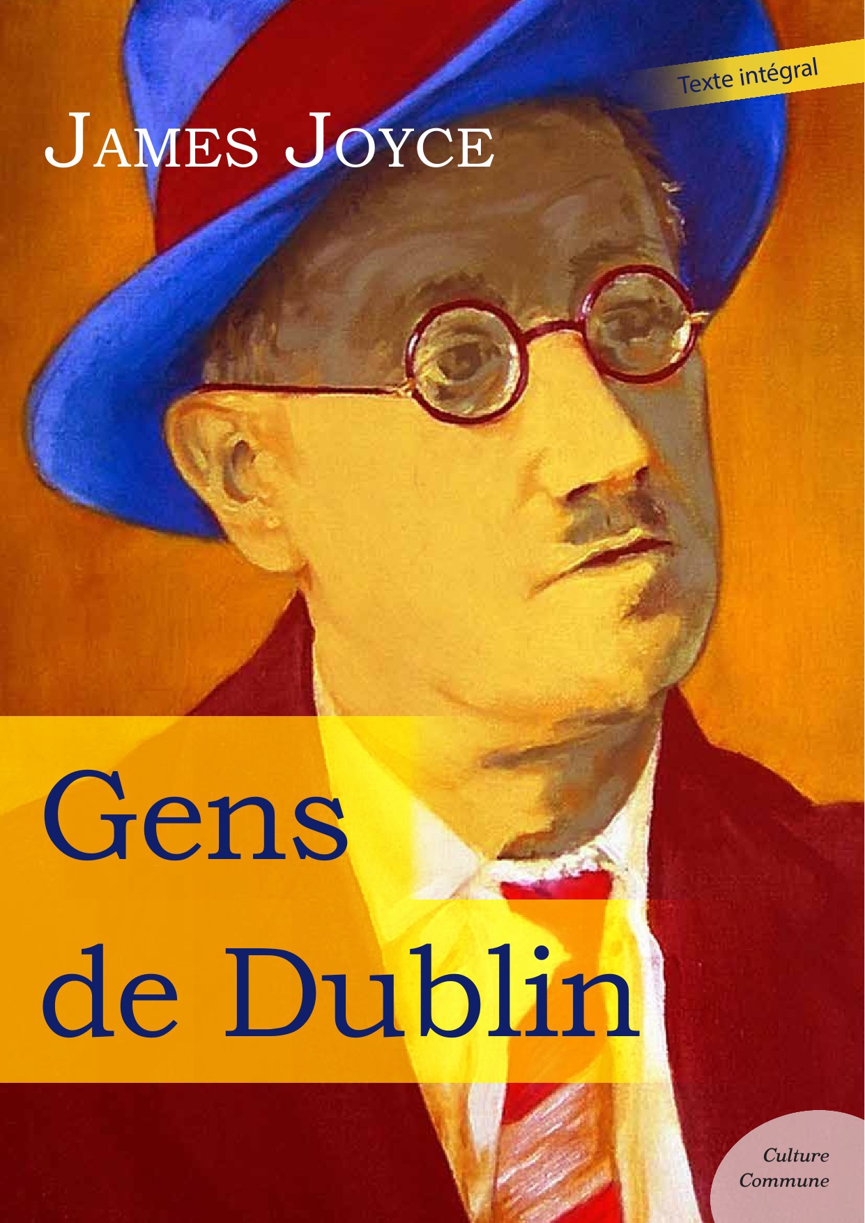 ebook cover of Gens de Dublin, by James Joyce