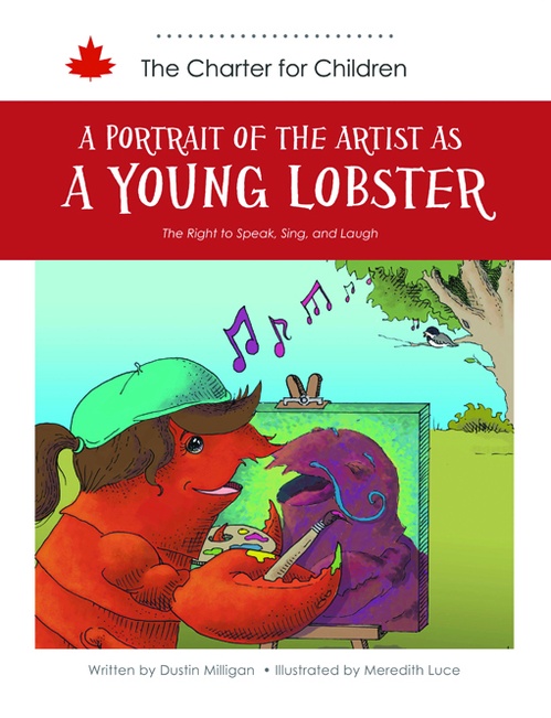 Couverture ebook de A Portrait of the Artist As a Young Lobster, de Dustin Milligan