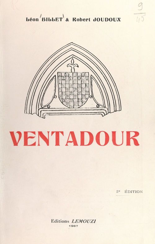 ebook cover of Ventadour, by Leon Billet, Robert Joudoux