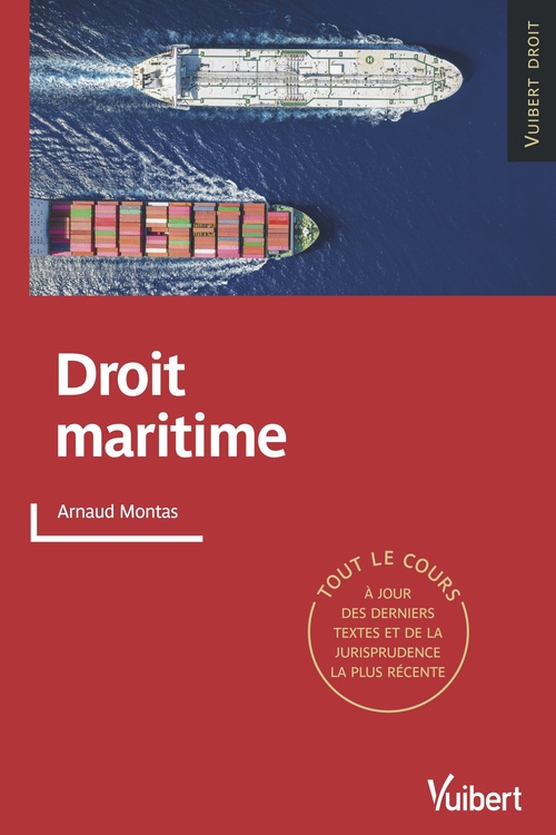 Couverture ebook de Droit maritime, de Arnaud Montas