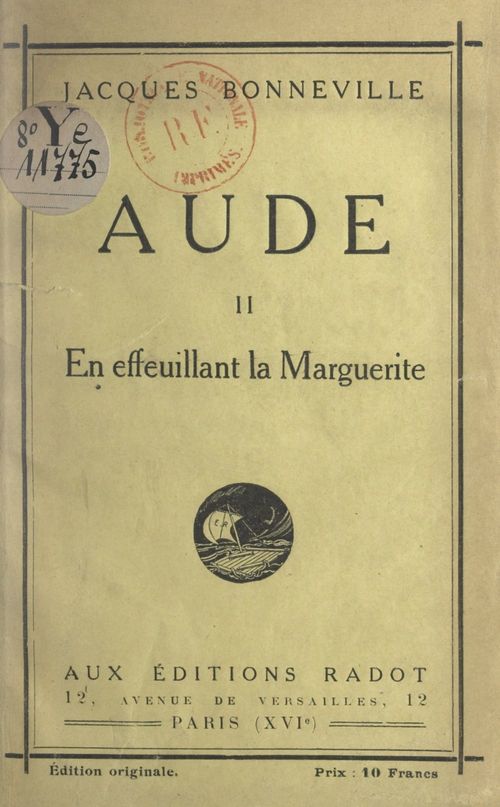 ebook cover of Aude (2). En effeuillant la marguerite, by Jacques Bonneville