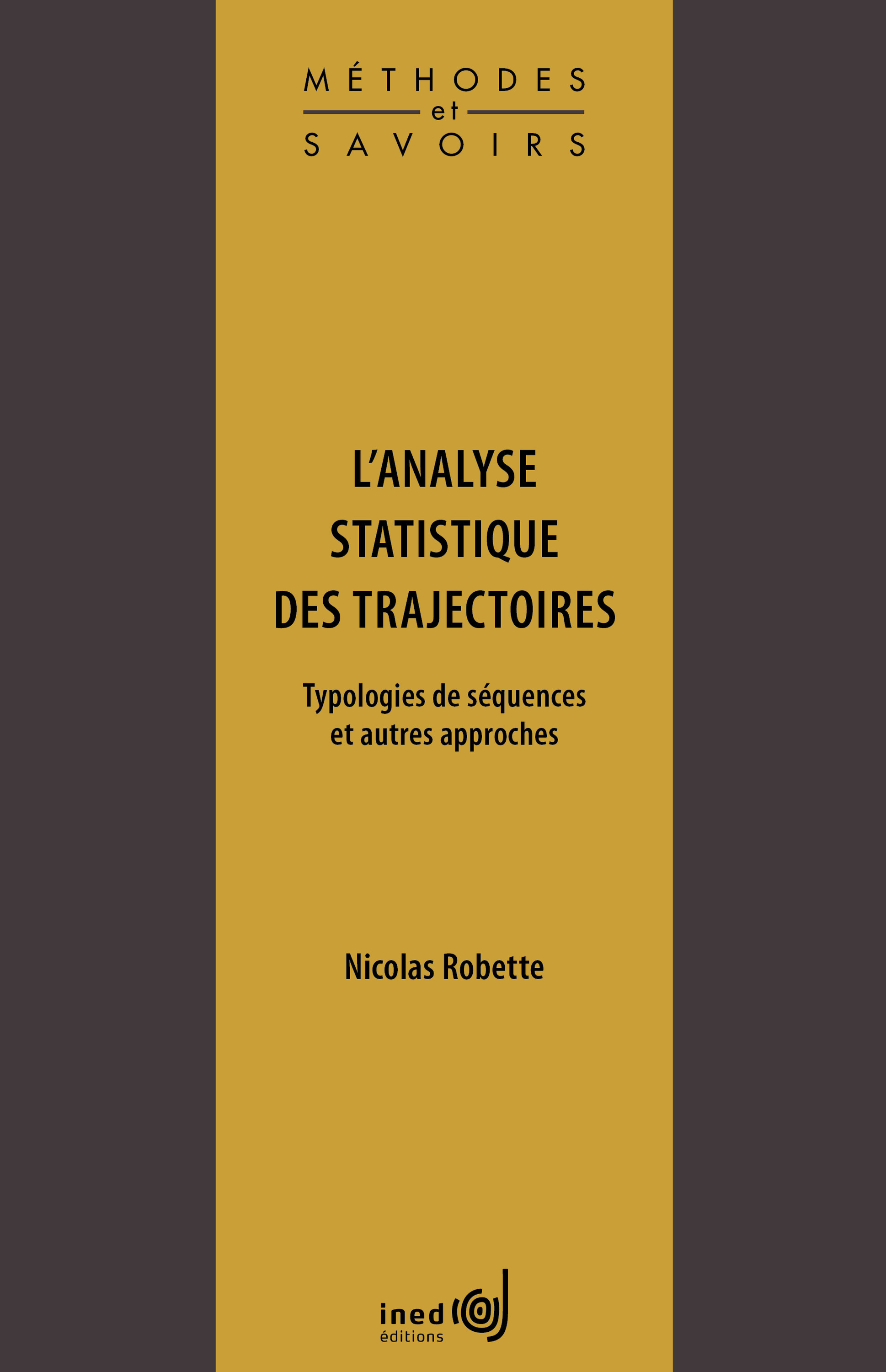 Couverture ebook de L´analyse statistique des trajectoires, de Nicolas Robette