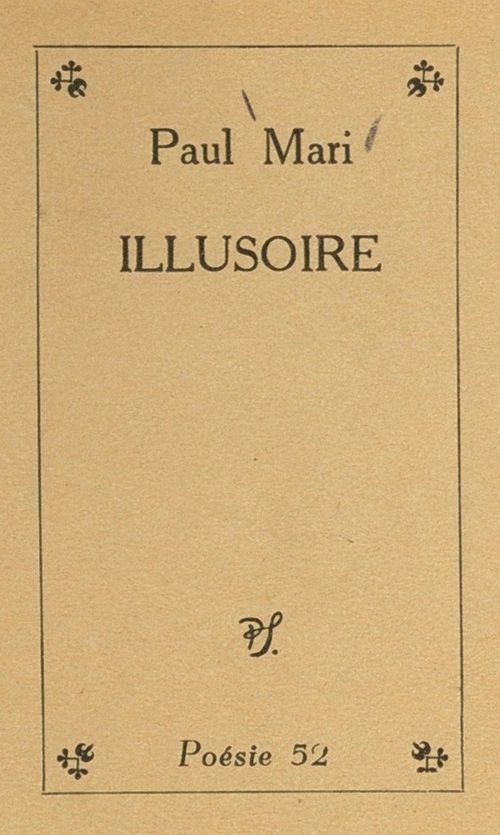 ebook cover of Illusoire, by Paul Mari