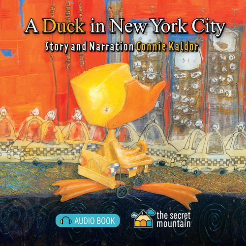 audiobook cover of A Duck in New York City (Enhanced Edition), by Connie Kaldor