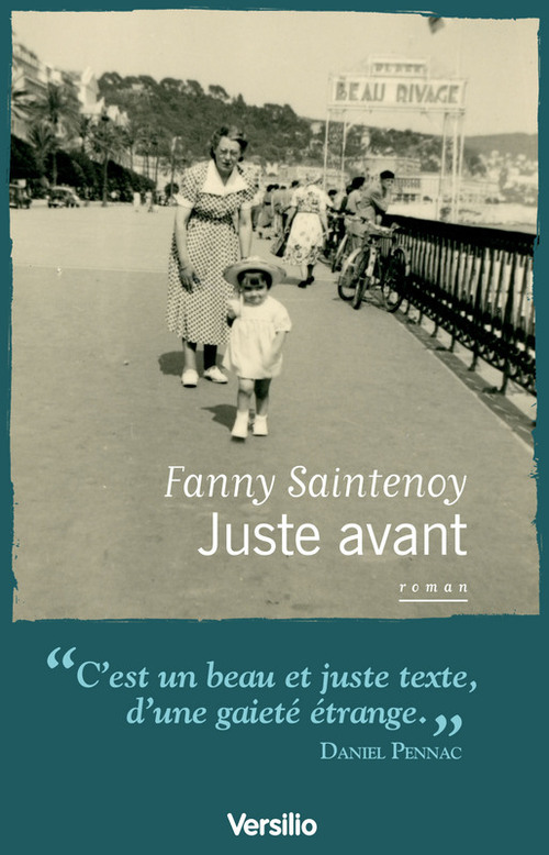 ebook cover of Juste avant, by Fanny Saintenoy