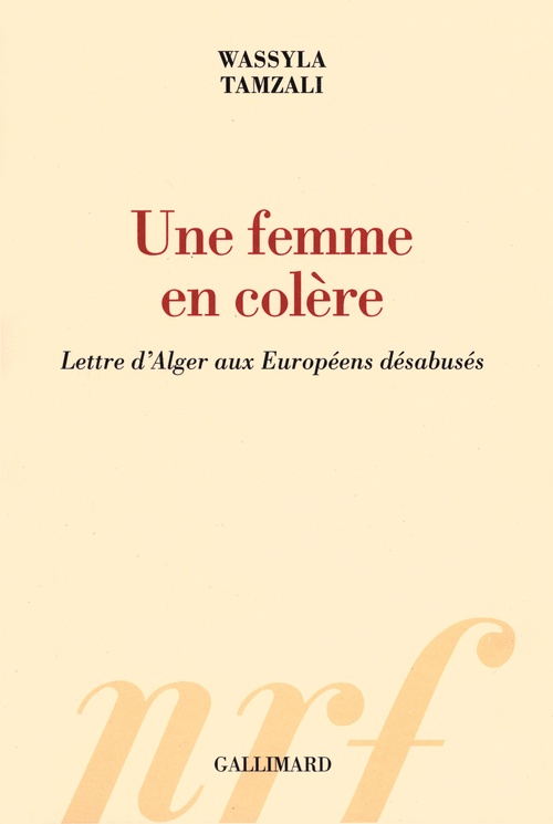 ebook cover of Une femme en colère, by Tamzali Wassyla