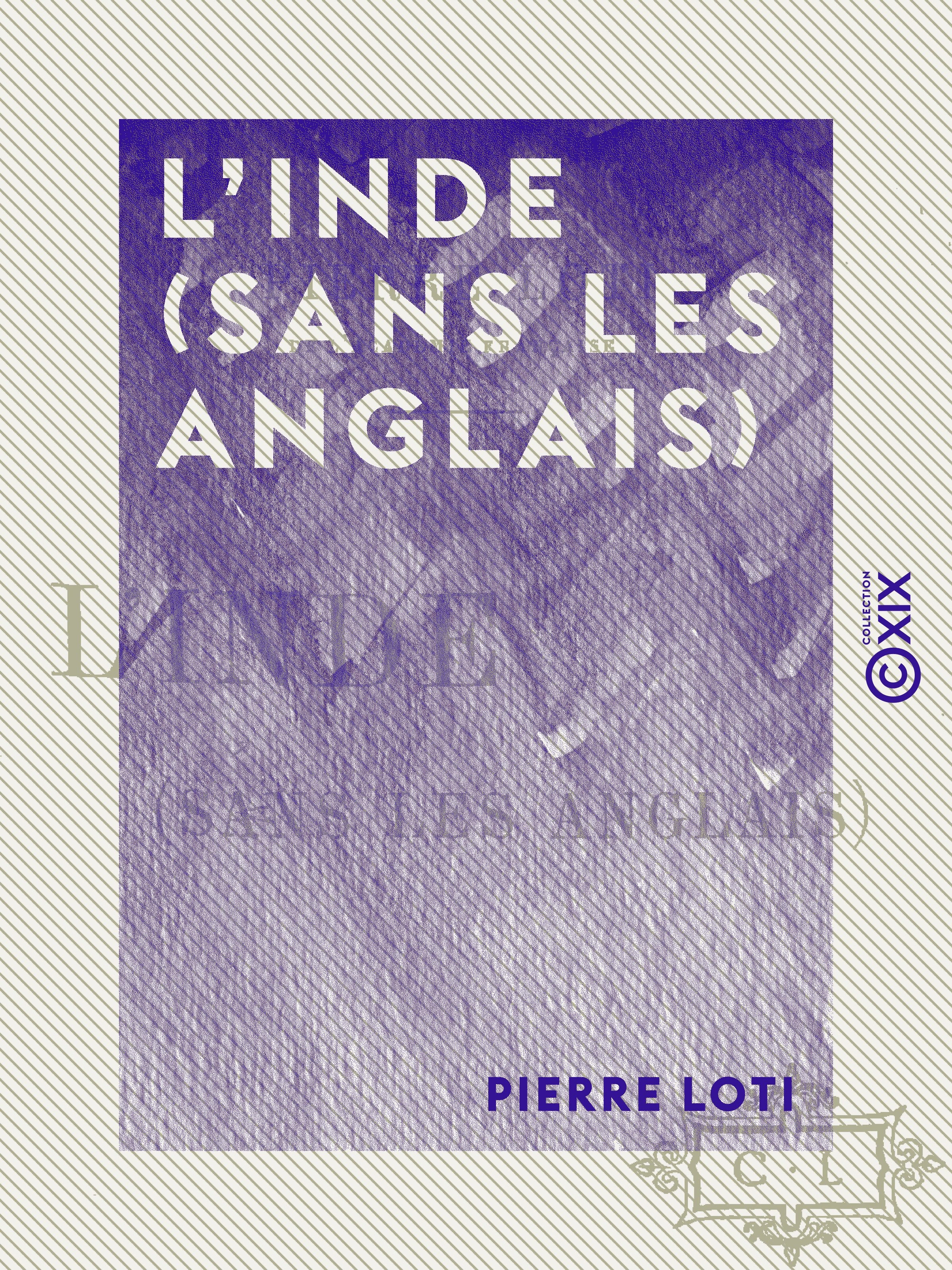 Couverture ebook de L'Inde (sans les Anglais), de Pierre Loti