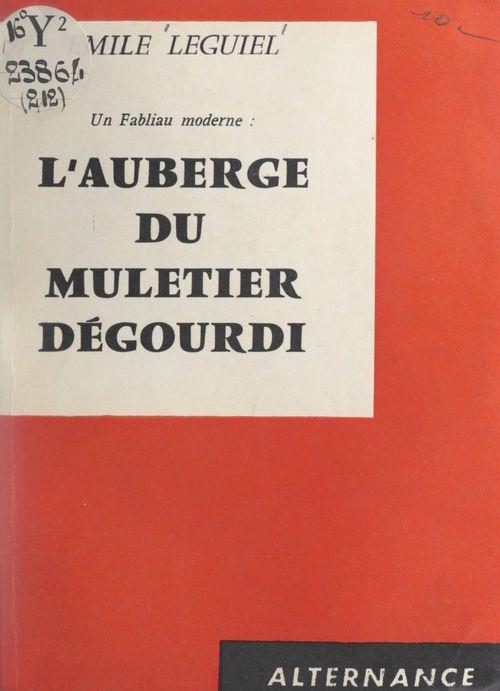 ebook cover of L'auberge du muletier dégourdi, by Emile Leguiel