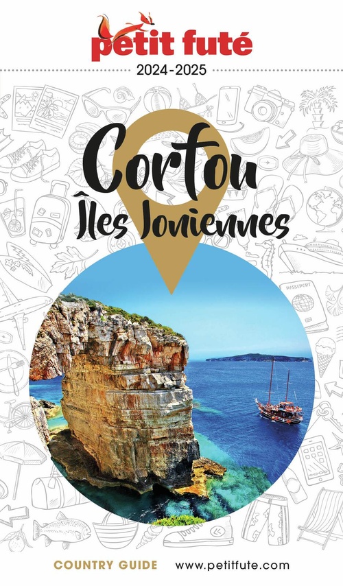 ebook cover of CORFOU - ILES IONIENNES 2024/2025 Petit Futé, by Collectif petit futé