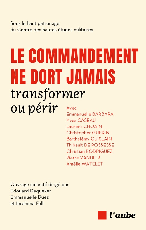 ebook cover of Le commandement ne dort jamais, by Emmanuel Duez, Edouard Dequeker, Ibrahima Fall