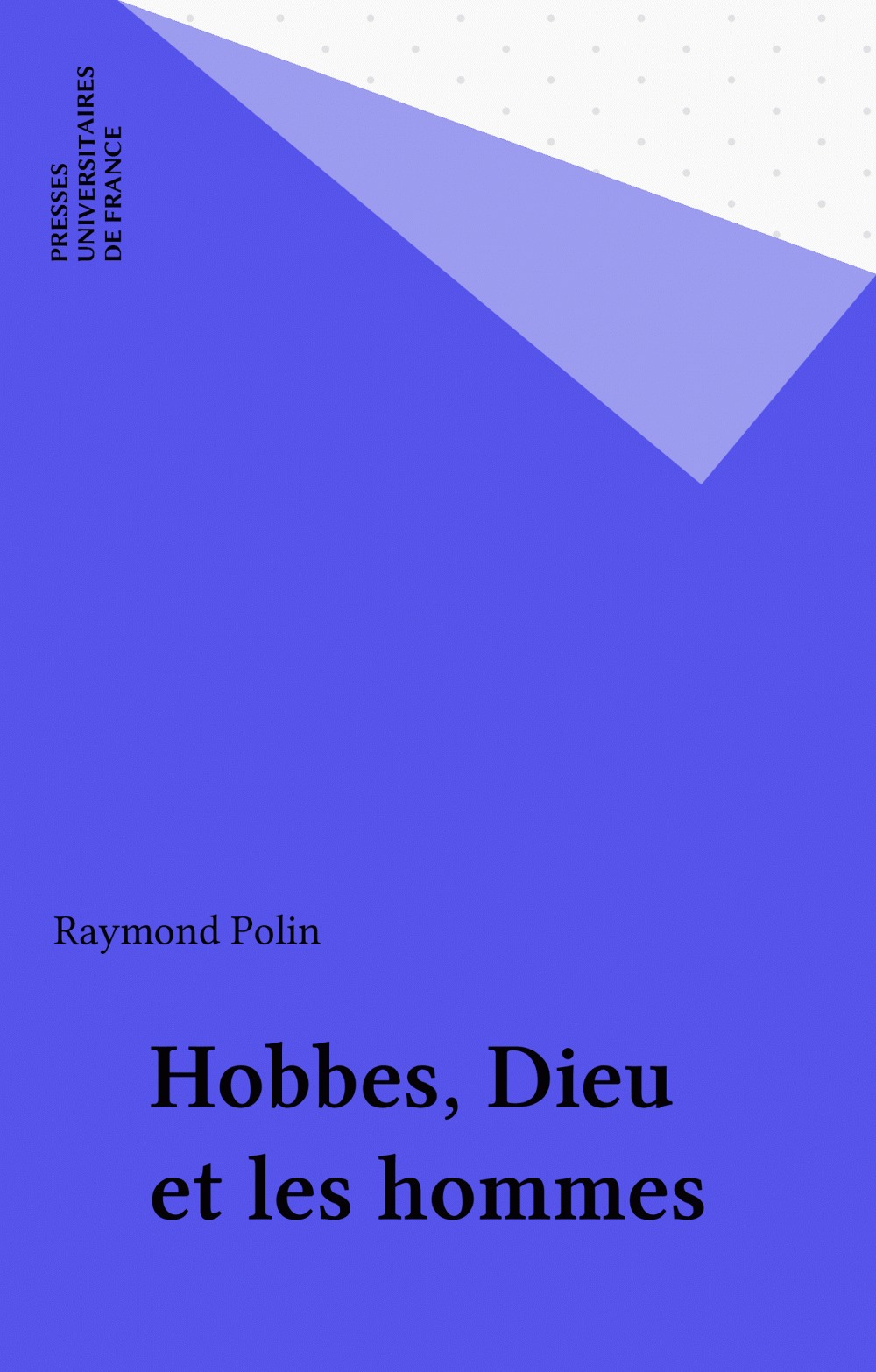 Couverture ebook de Hobbes, Dieu et les hommes, de Raymond Polin