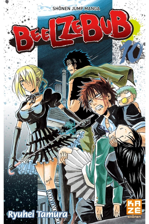 Couverture ebook de Beelzebub T10, de Ryuhei Tamura