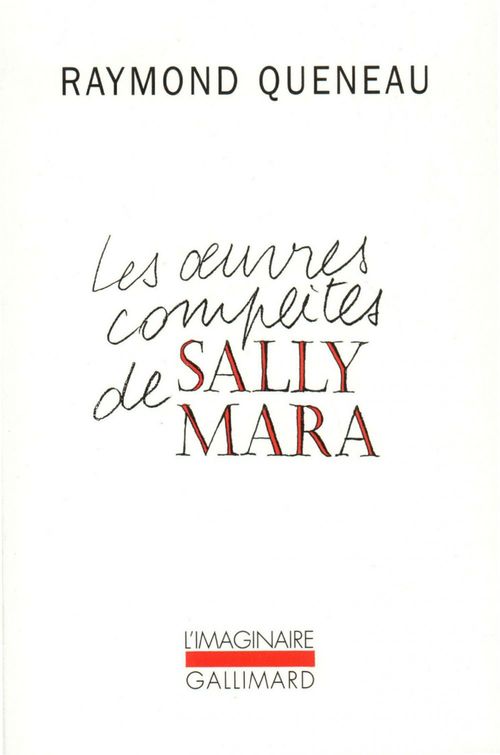 ebook cover of Les OEuvres complètes de Sally Mara, by Raymond Queneau