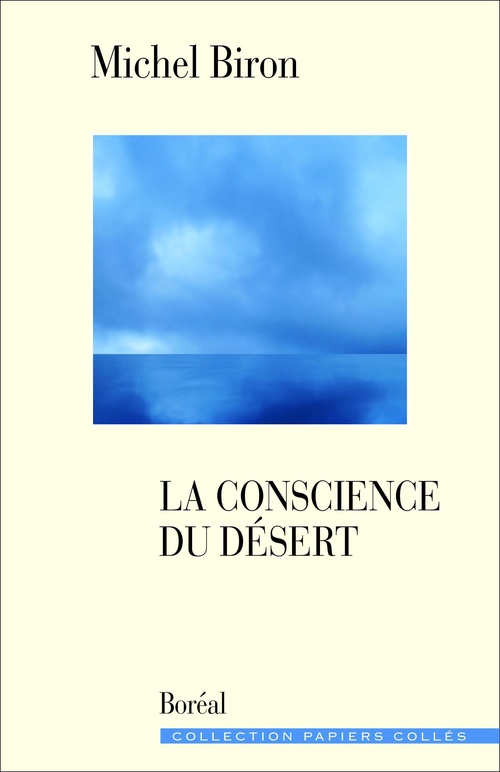 ebook cover of La conscience du désert, by Michel Biron