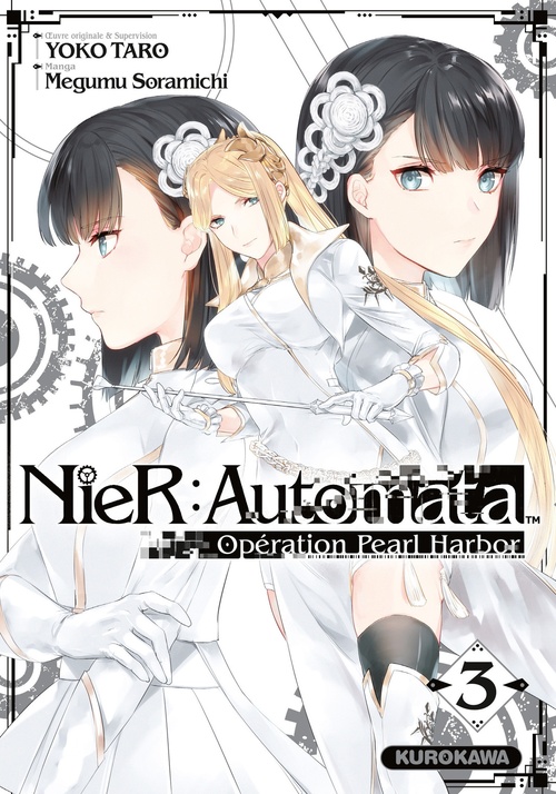 ebook cover of NieR:Automata Opération Pearl Harbor - Tome 3, by Yoko Taro, Megumu Soramichi