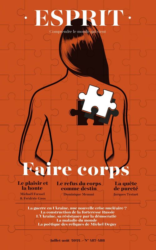 Couverture ebook de Esprit - Faire corps, de Esprit