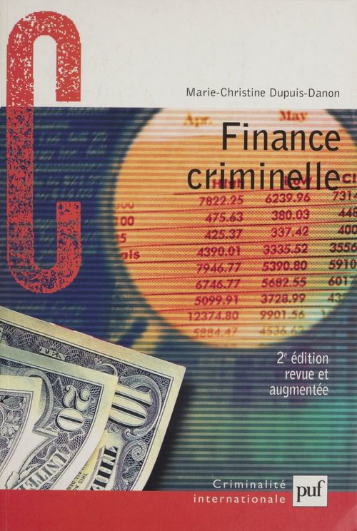 ebook cover of Finance criminelle, by Marie-Christine Dupuis-Danon