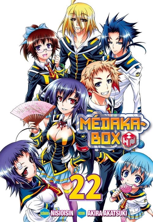 Couverture ebook de Médaka-Box T22, de Nisioisin