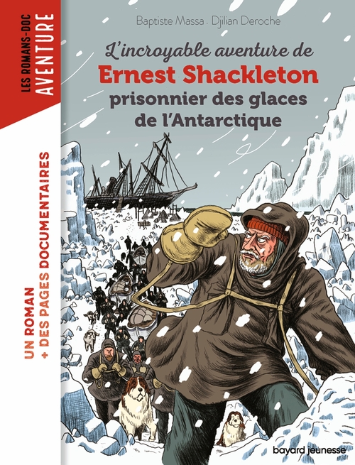 ebook cover of L'incroyable aventure de Shackleton prisonnier des glaces de l'Antartique, by Baptiste MASSA
