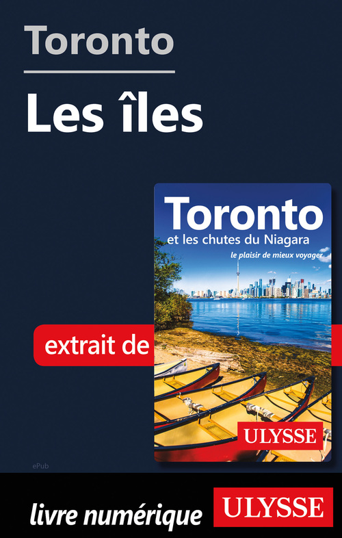 Couverture ebook de Toronto - Les îles, de Benoit Legault