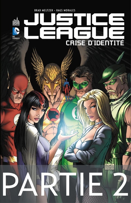 Couverture ebook de Justice League - Crise d'identité - Partie 2, de Brad Meltzer