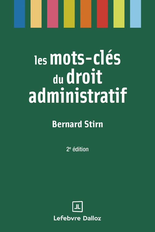 ebook cover of Les mots-clés du droit administratif 2ed, by Bernard Stirn
