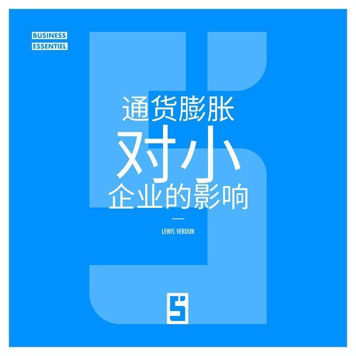 Couverture ebook de L'impact de l'inflation sur les petites entreprises (version chinois mandarin), de Léwis Verdun