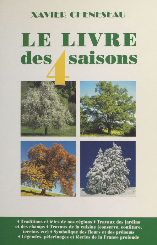 ebook cover of Le Livre des quatre saisons, by Xavier Cheneseau