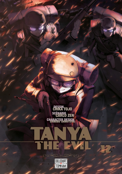 Couverture ebook de Tanya the Evil T12, de Carlos Zen