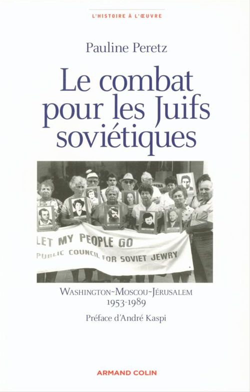 Couverture ebook de Le combat pour les juifs soviétiques, de Pauline Peretz