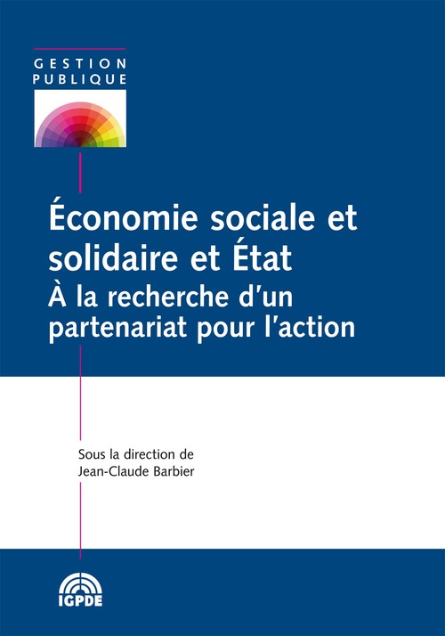 Couverture ebook de Économie sociale et solidaire et État, de