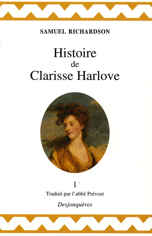 Couverture ebook de Histoire de Clarisse Harlove, tome 1, de Samuel Richardson