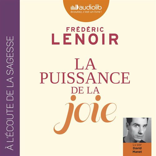 Couverture audiobook de La Puissance de la joie, de Frédéric Lenoir
