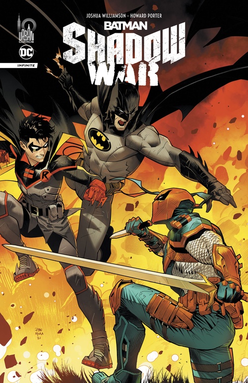 ebook cover of Batman Shadow War, by Joshua Williamson