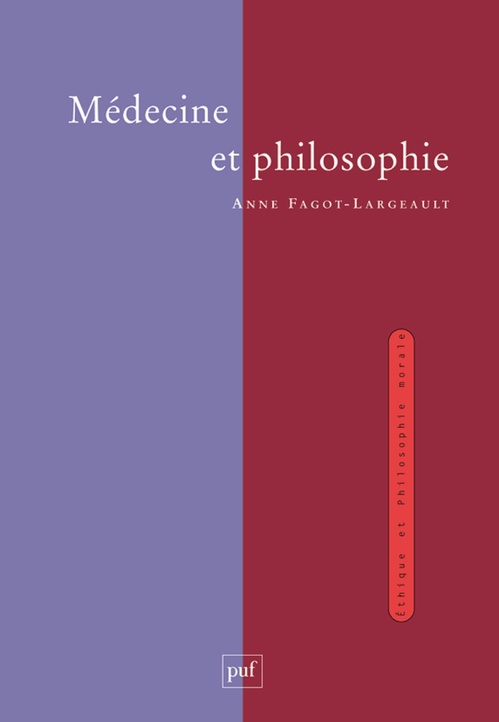 Couverture ebook de Médecine et philosophie, de Anne Fagot-Largeault