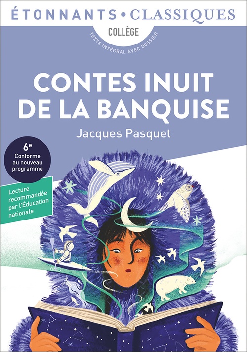 Couverture ebook de Contes inuit de la banquise, de Jacques Pasquet