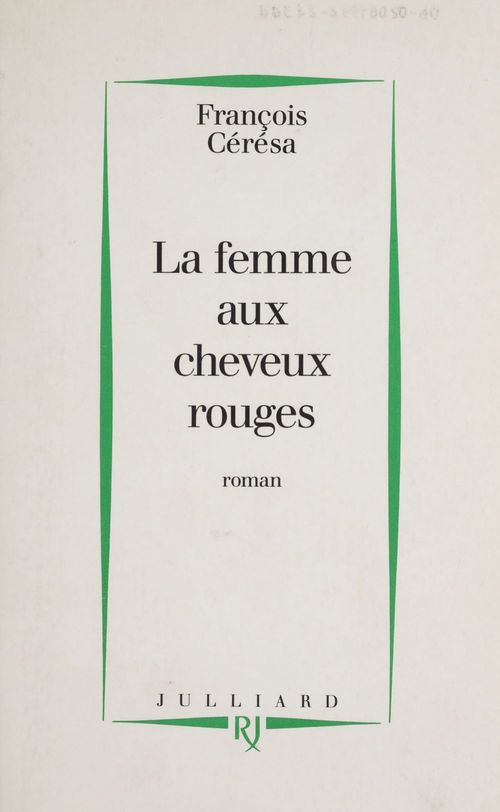 ebook cover of La femme aux cheveux rouges, by François Cérésa