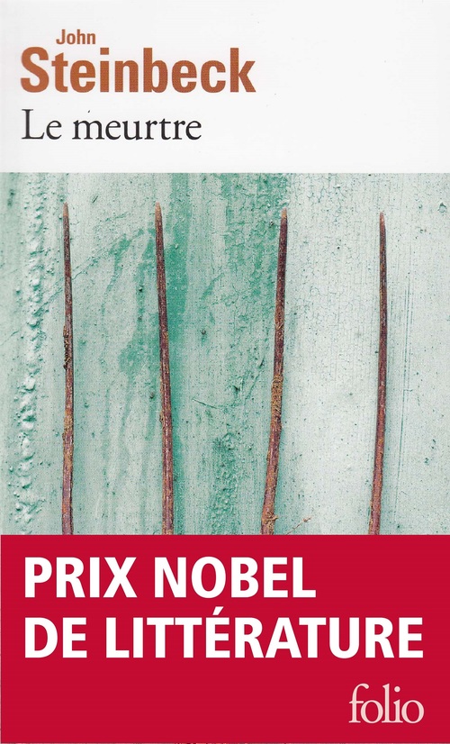 Couverture ebook de Le meurtre et autres nouvelles, de John Steinbeck