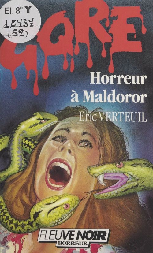 Couverture ebook de Horreur à Maldoror, de Eric Verteuil