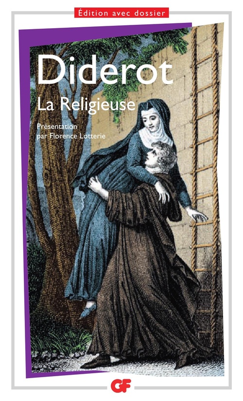 ebook cover of La Religieuse, by Denis Diderot