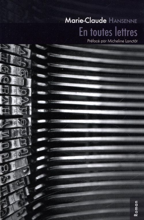 Couverture ebook de En toutes lettres, de Marie-Claude Hansenne