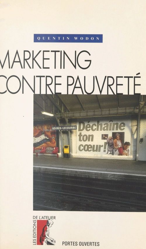 ebook cover of Marketing contre pauvreté, by Wodon Q