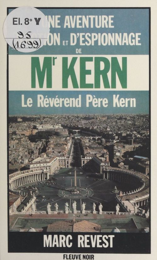 Couverture ebook de Le révérend père Kern, de Marc Revest
