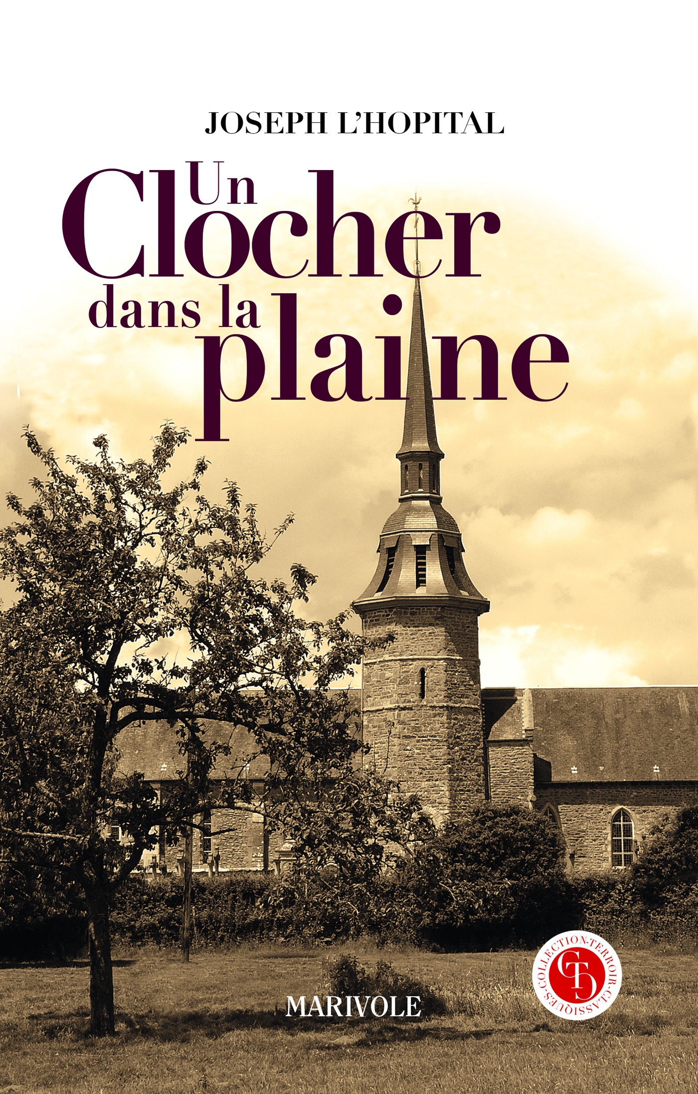 Couverture ebook de Un clocher dans la plaine, de Joseph L'Hopital