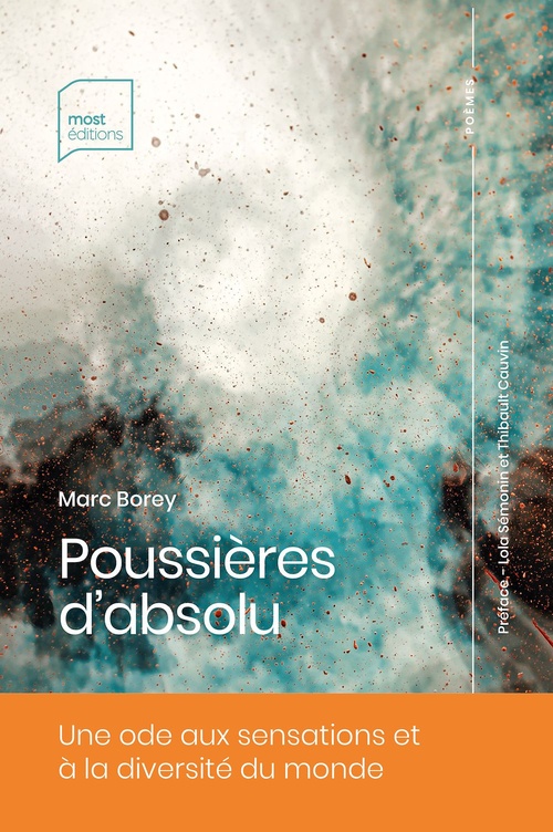 Couverture ebook de Poussières d'absolu, de Marc Borey