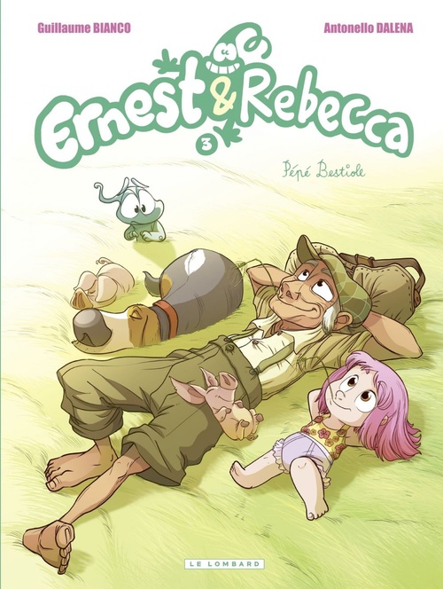 ebook cover of Ernest & Rebecca - Tome 3 - Pépé Bestiole, by Guillaume Bianco